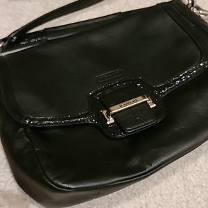 COACH Leather Purse with Shoulder Strap.